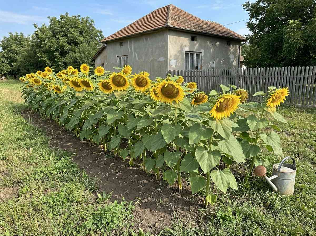 Grow Sunflowers From Seed