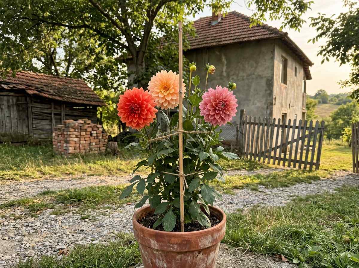 Grow Dahlias In Pots