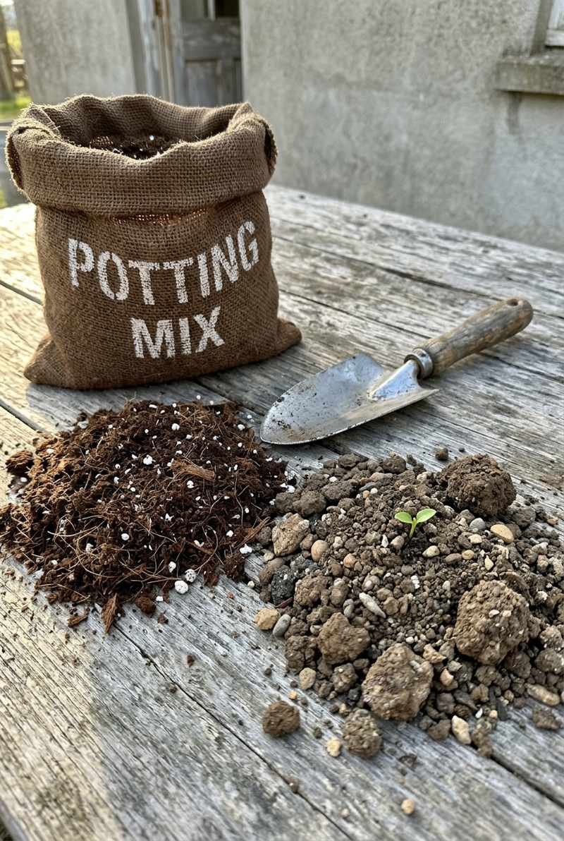 Potting Mix Never Soil