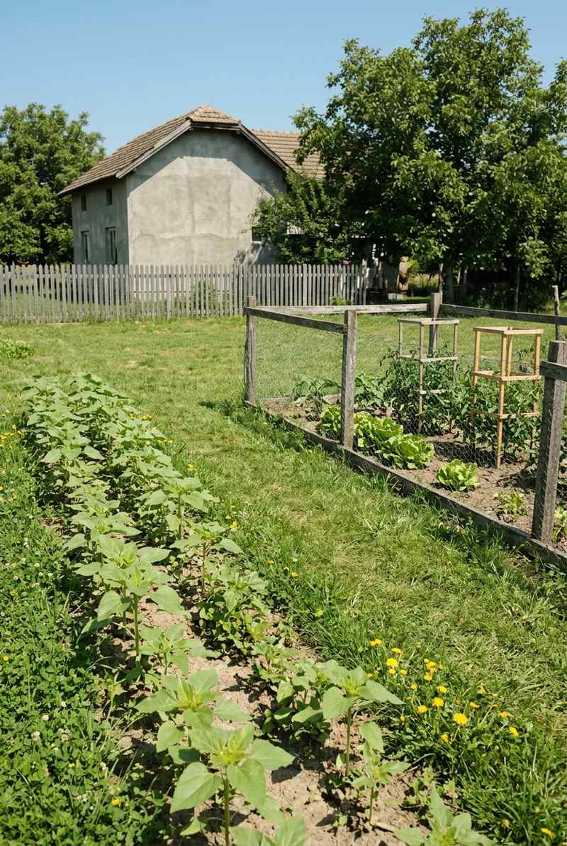 Keep Out Vegetable Bed