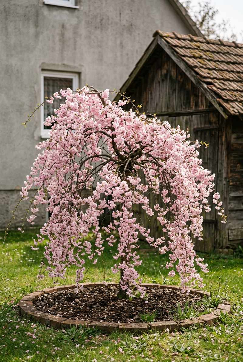 Weeping Cherry Snow Fountains