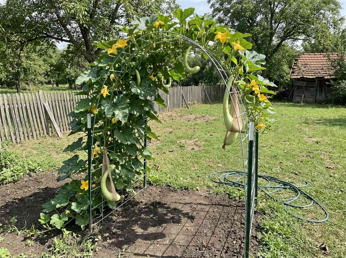 How To Grow Squash Vertically
