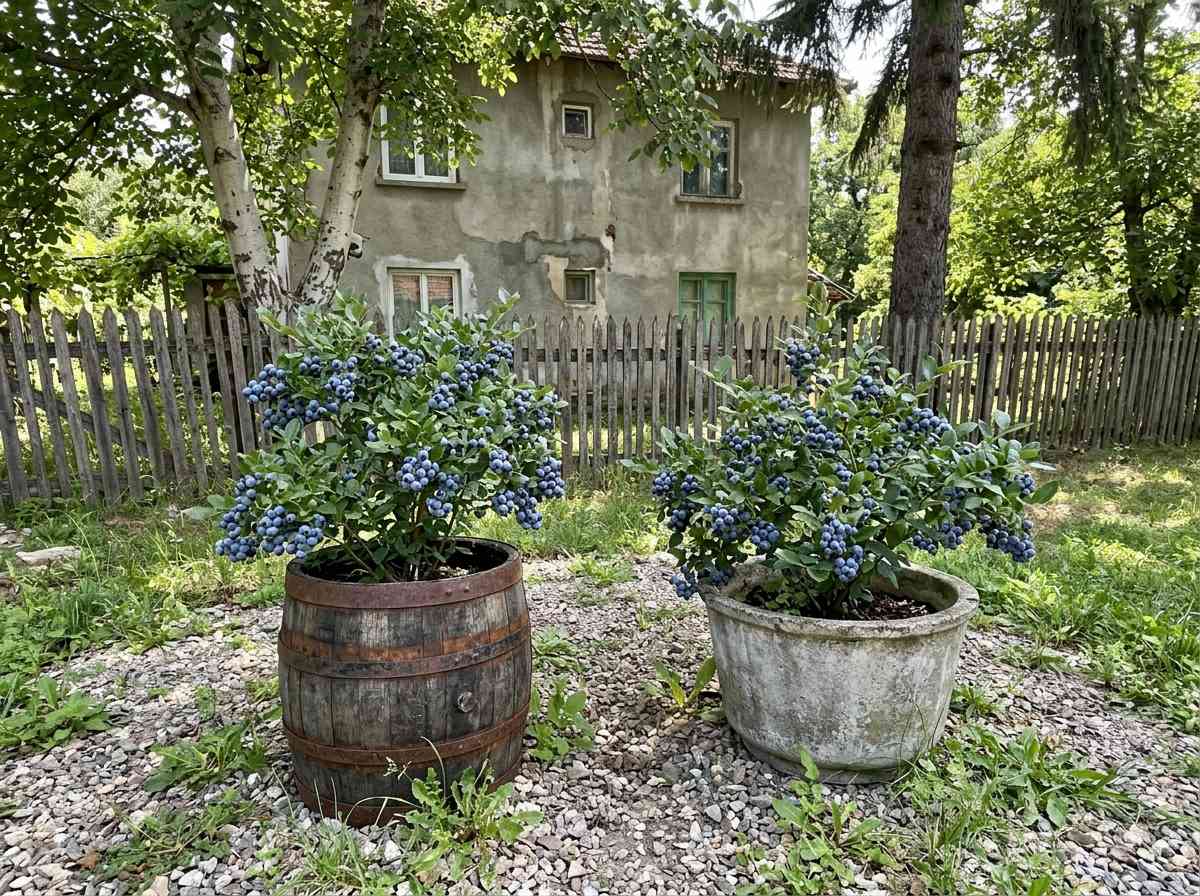 Growing Blueberries In Containers